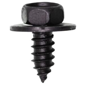 M6.3-1.81 x 16mm #14 Hex Head Sems Tapping Screw 17mm O.D. - Phosphate - Image 2