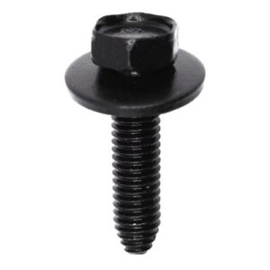 M6-1.0 x 25mm Hex Head Sems 17mm O.D. - Phosphate - GM