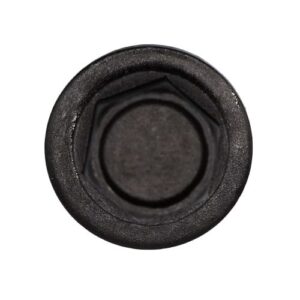 M6.3-1.81 x 20mm Hex Washer Head Sems - Black Polyseal - Image 2