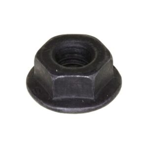 GM & Nissan Hex Flange Nut M6-1.0 Black Phosphate Class 9