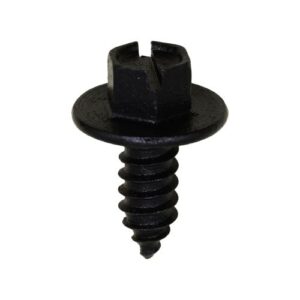 Slotted Hex Washer Head License Plate Screw #14 x 5/8"