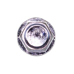 #8 x 1/2" Hex Washer Head Teks Tapping Screw Zinc - Image 2