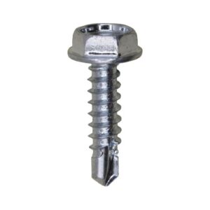 #10 x 3/4" Hex Washer Head Teks Tapping Screw Zinc